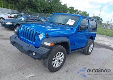 2023 Jeep Wrangler 2-Door Sport S 4X4 from USA, damaged, VIN 1C4GJXAN7PW681750